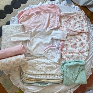 3-6m baby girl’s essentials bundle